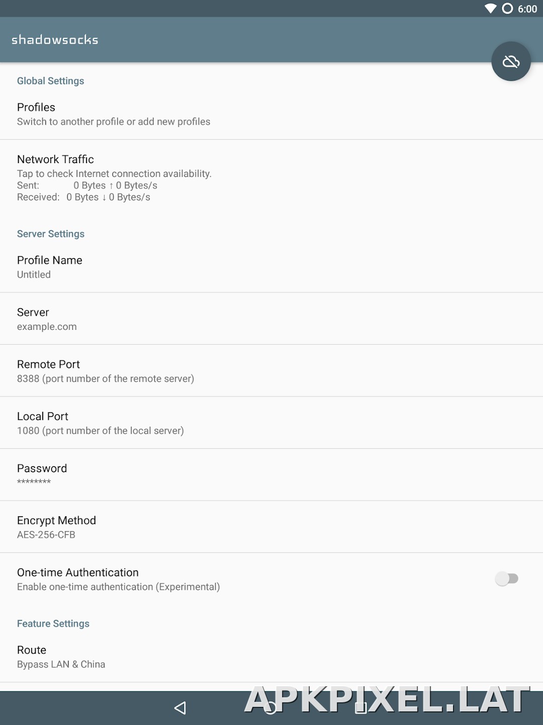 Shadowsocks скриншот 5